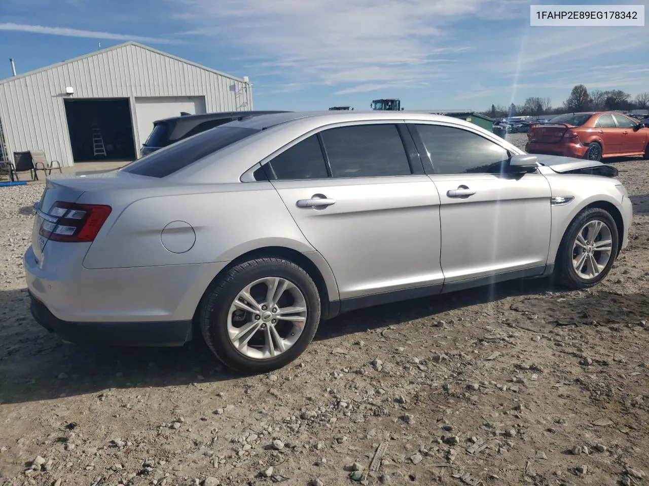 2014 Ford Taurus Sel VIN: 1FAHP2E89EG178342 Lot: 80116954