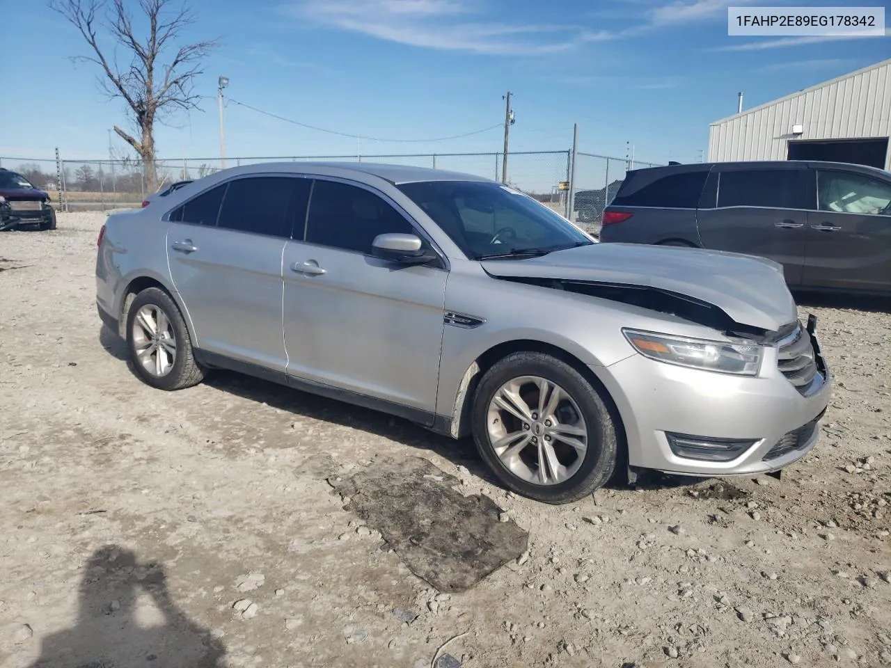 2014 Ford Taurus Sel VIN: 1FAHP2E89EG178342 Lot: 80116954