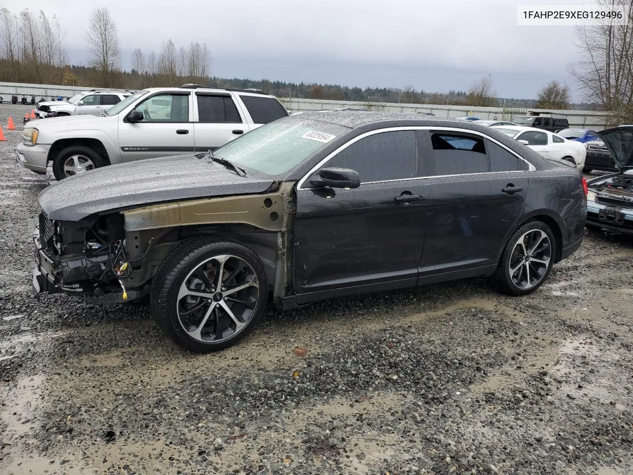 2014 Ford Taurus Sel VIN: 1FAHP2E9XEG129496 Lot: 80329594