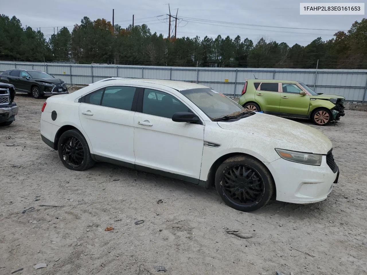 2014 Ford Taurus Police Interceptor VIN: 1FAHP2L83EG161653 Lot: 80465814