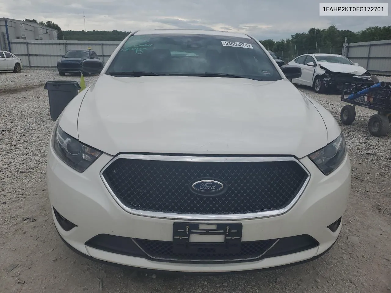 2015 Ford Taurus Sho VIN: 1FAHP2KT0FG172701 Lot: 53055574