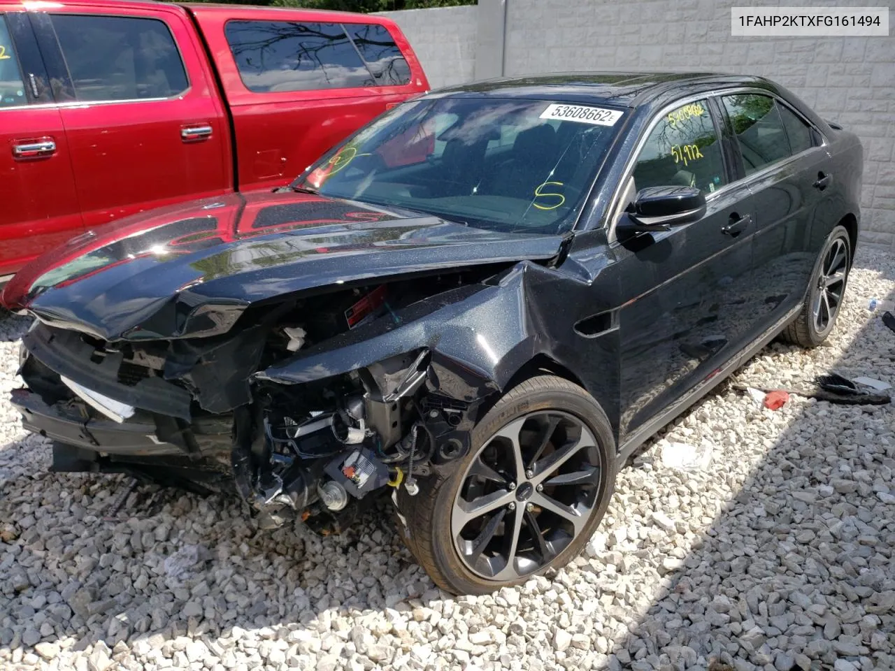 2015 Ford Taurus Sho VIN: 1FAHP2KTXFG161494 Lot: 53608662