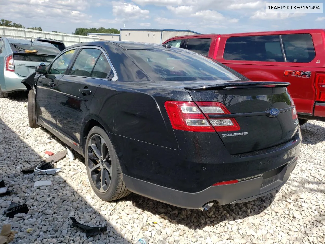 2015 Ford Taurus Sho VIN: 1FAHP2KTXFG161494 Lot: 53608662