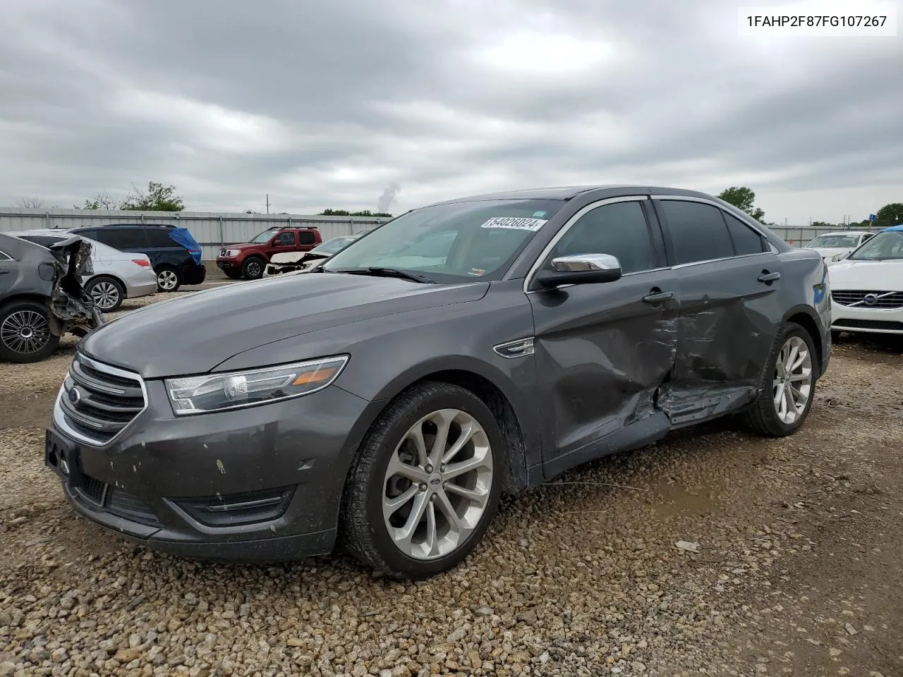 1FAHP2F87FG107267 2015 Ford Taurus Limited