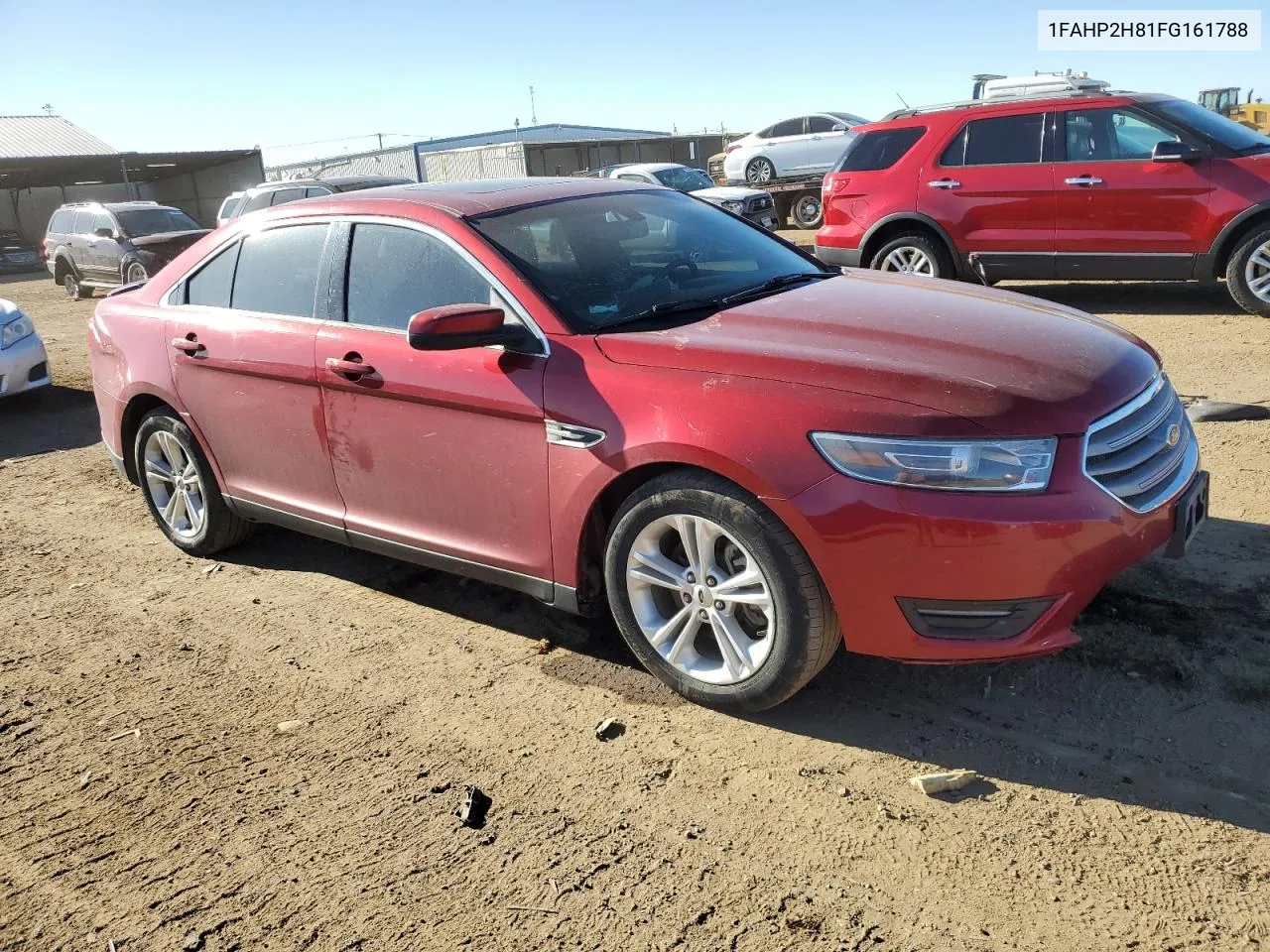 2015 Ford Taurus Sel VIN: 1FAHP2H81FG161788 Lot: 57699524