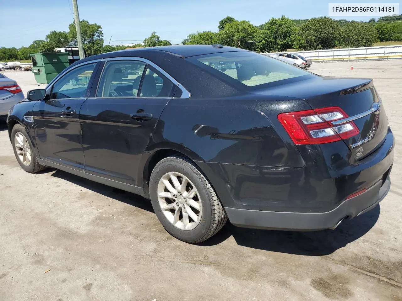 2015 Ford Taurus Se VIN: 1FAHP2D86FG114181 Lot: 58625604