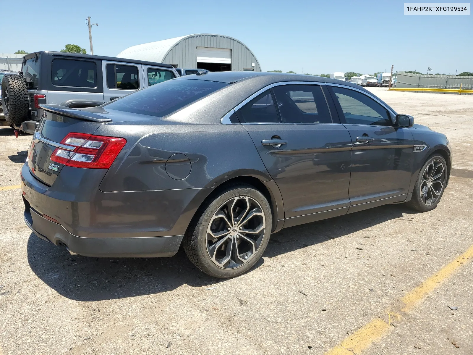 2015 Ford Taurus Sho VIN: 1FAHP2KTXFG199534 Lot: 58978344