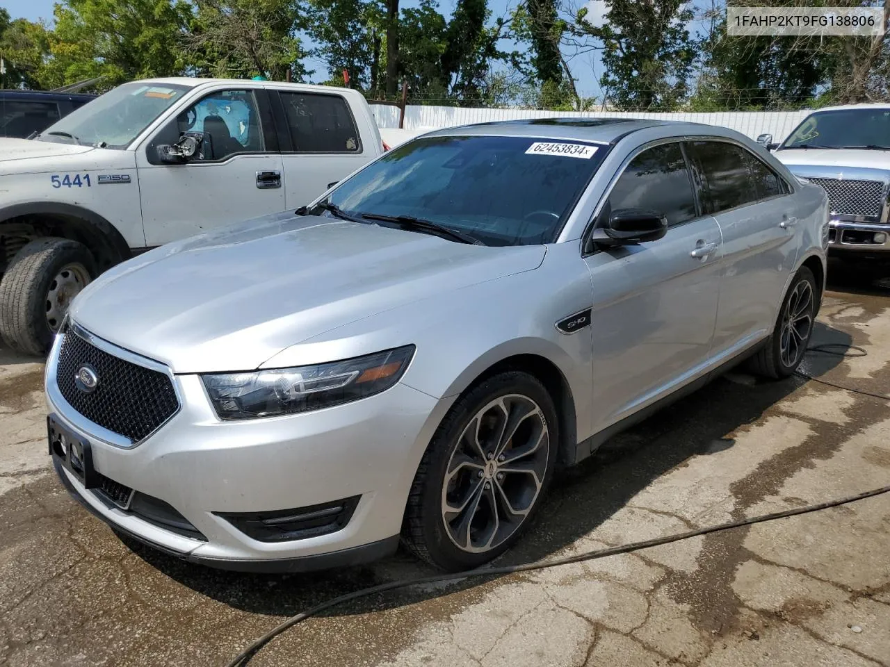 2015 Ford Taurus Sho VIN: 1FAHP2KT9FG138806 Lot: 62453834