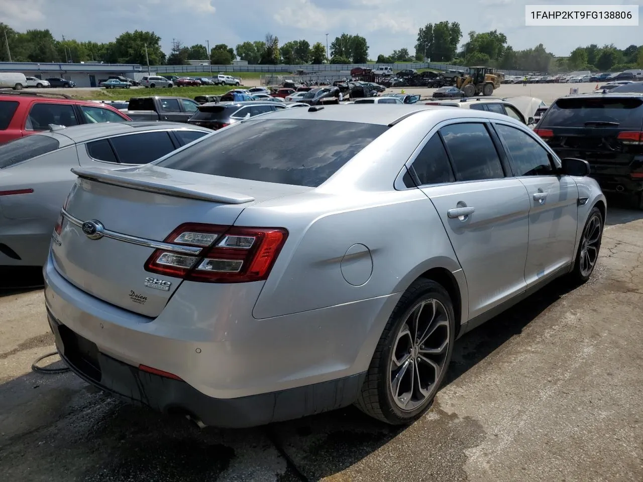 2015 Ford Taurus Sho VIN: 1FAHP2KT9FG138806 Lot: 62453834