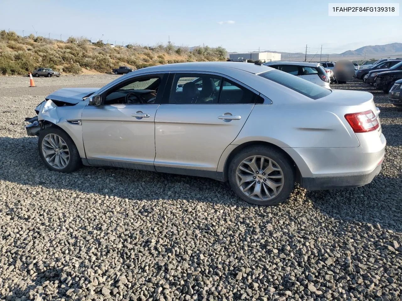 2015 Ford Taurus Limited VIN: 1FAHP2F84FG139318 Lot: 63252384