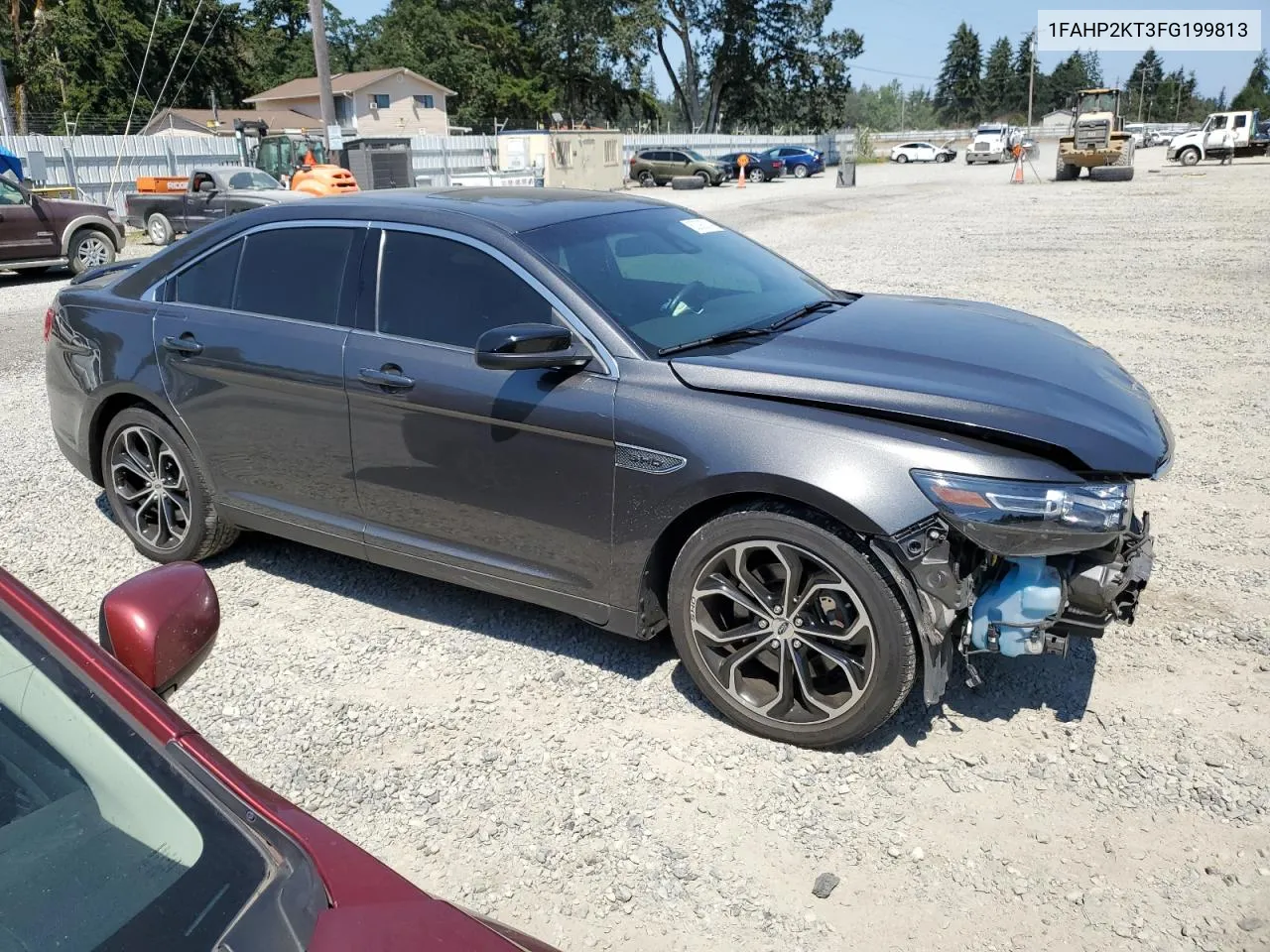 2015 Ford Taurus Sho VIN: 1FAHP2KT3FG199813 Lot: 63392514