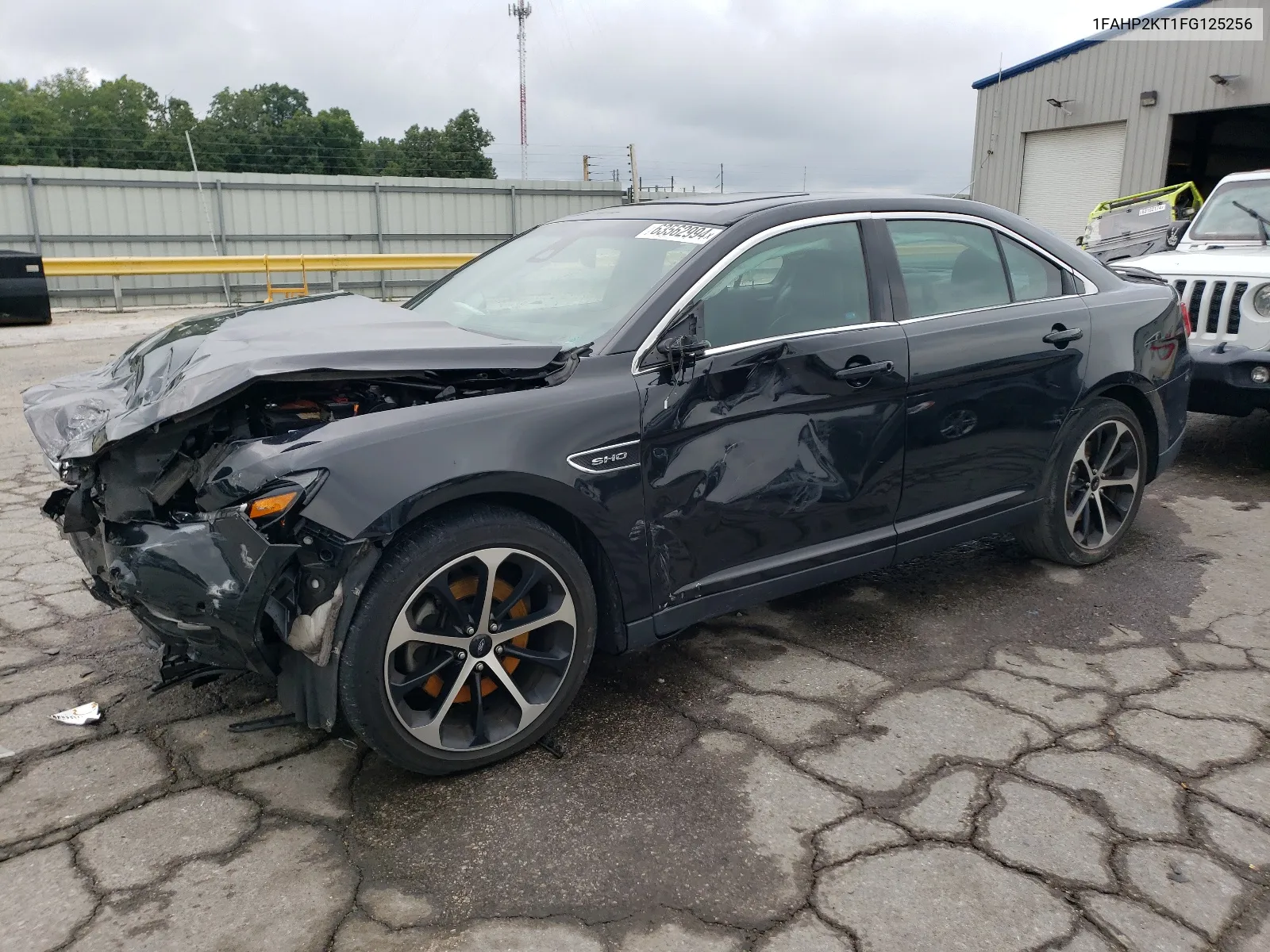 2015 Ford Taurus Sho VIN: 1FAHP2KT1FG125256 Lot: 63562994