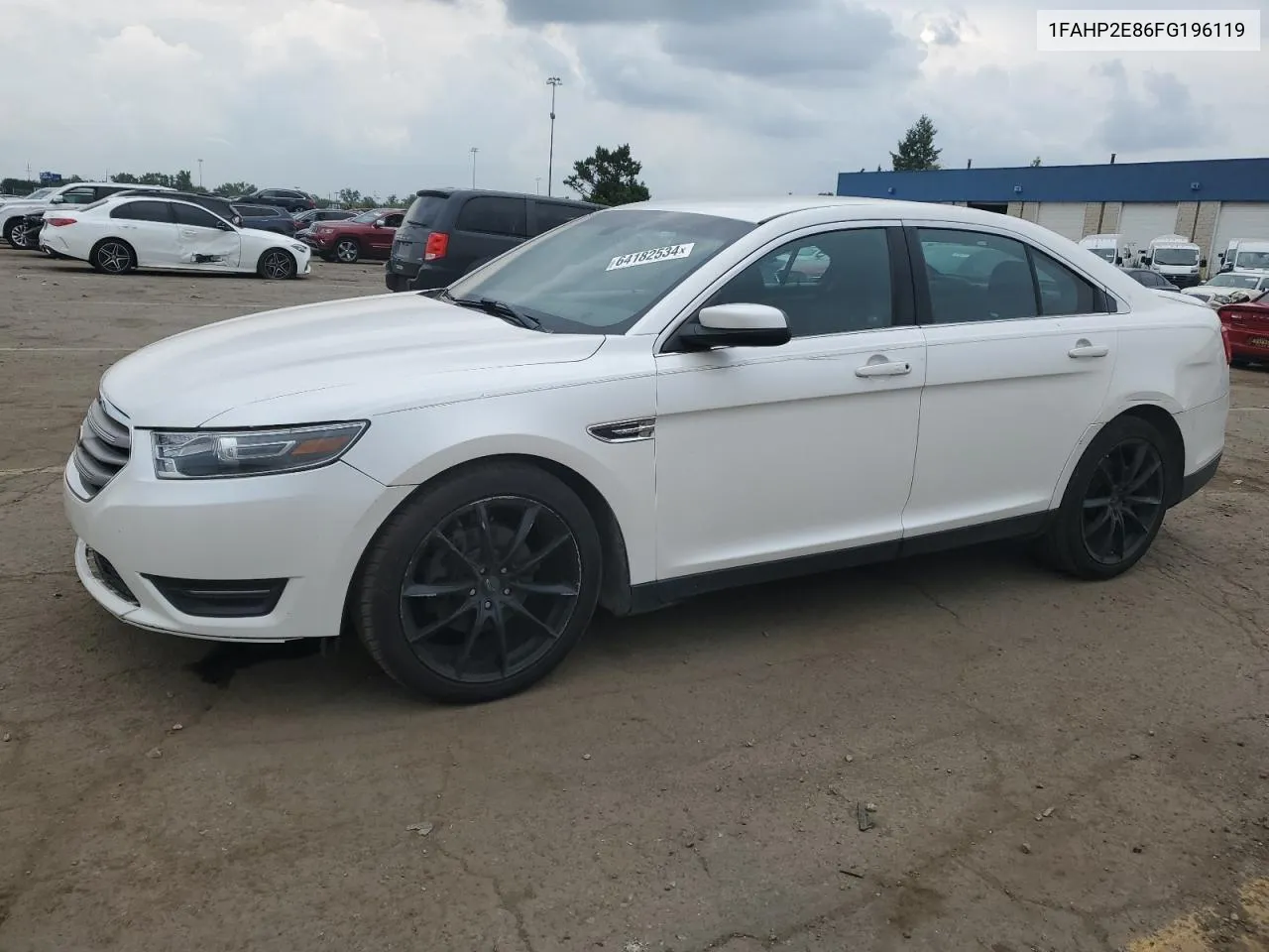 2015 Ford Taurus Sel VIN: 1FAHP2E86FG196119 Lot: 64182534