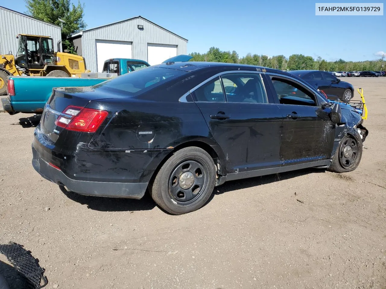 2015 Ford Taurus Police Interceptor VIN: 1FAHP2MK5FG139729 Lot: 64974094