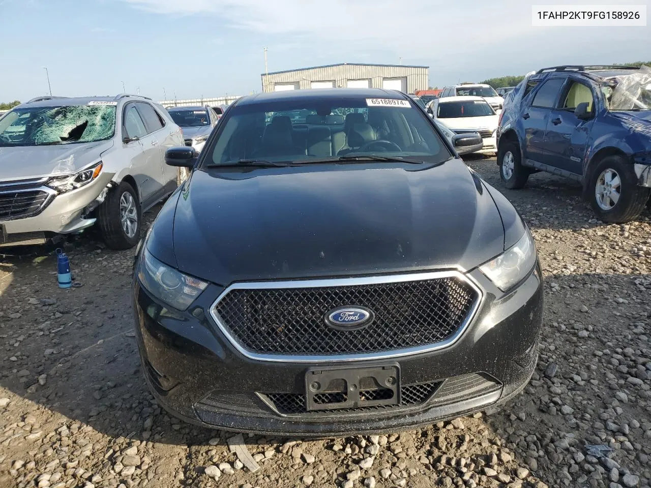 2015 Ford Taurus Sho VIN: 1FAHP2KT9FG158926 Lot: 65188974