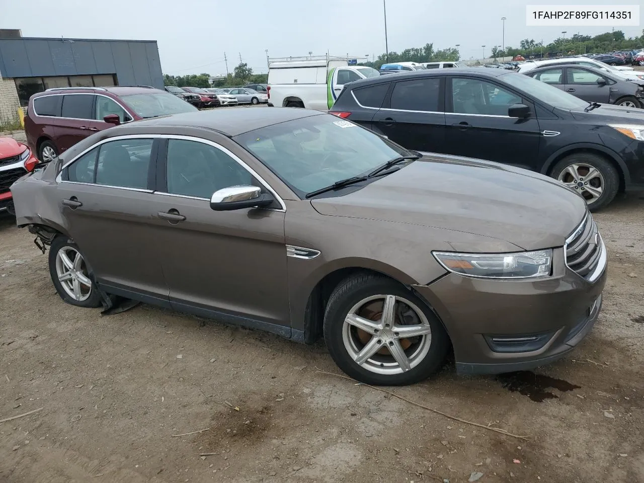 2015 Ford Taurus Limited VIN: 1FAHP2F89FG114351 Lot: 65742124