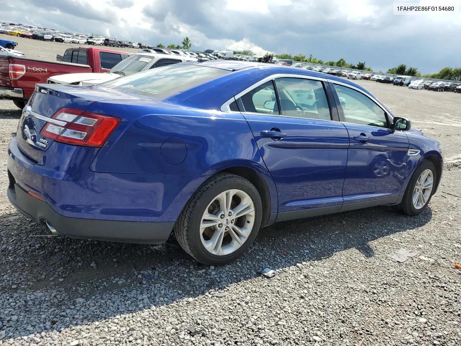 2015 Ford Taurus Sel VIN: 1FAHP2E86FG154680 Lot: 65852284