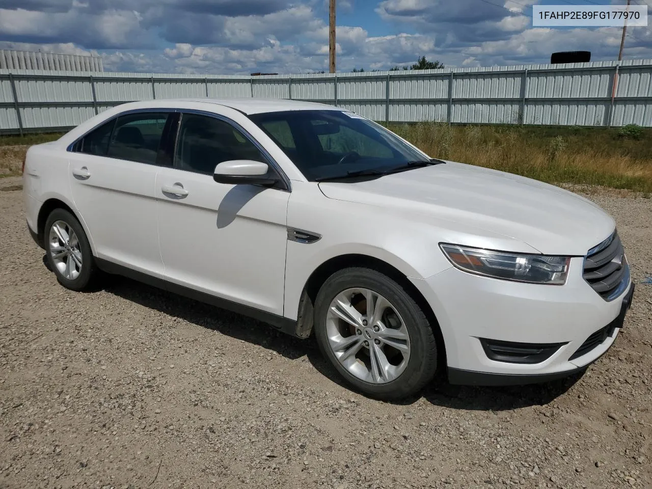 2015 Ford Taurus Sel VIN: 1FAHP2E89FG177970 Lot: 66362614