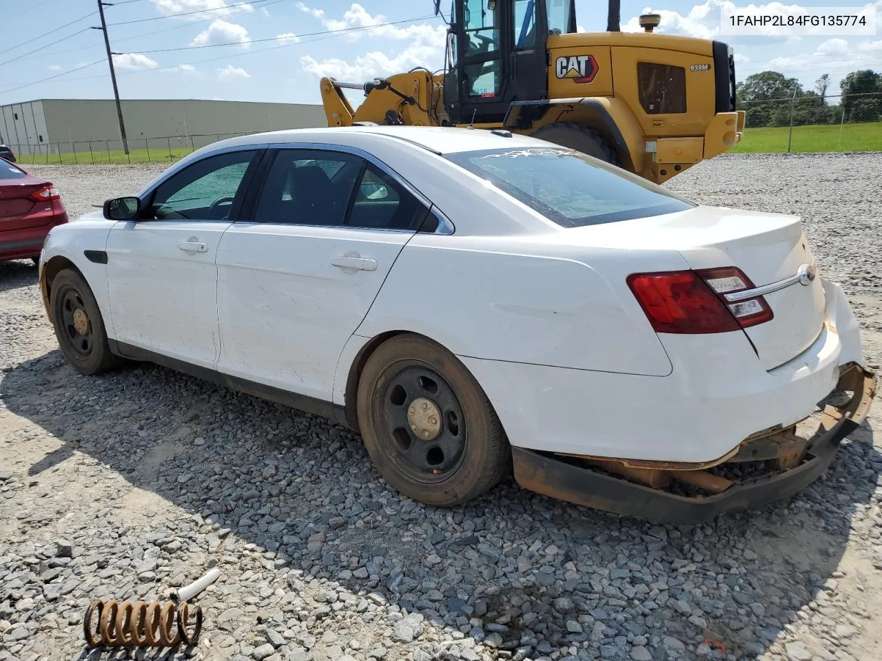 2015 Ford Taurus Police Interceptor VIN: 1FAHP2L84FG135774 Lot: 67362804