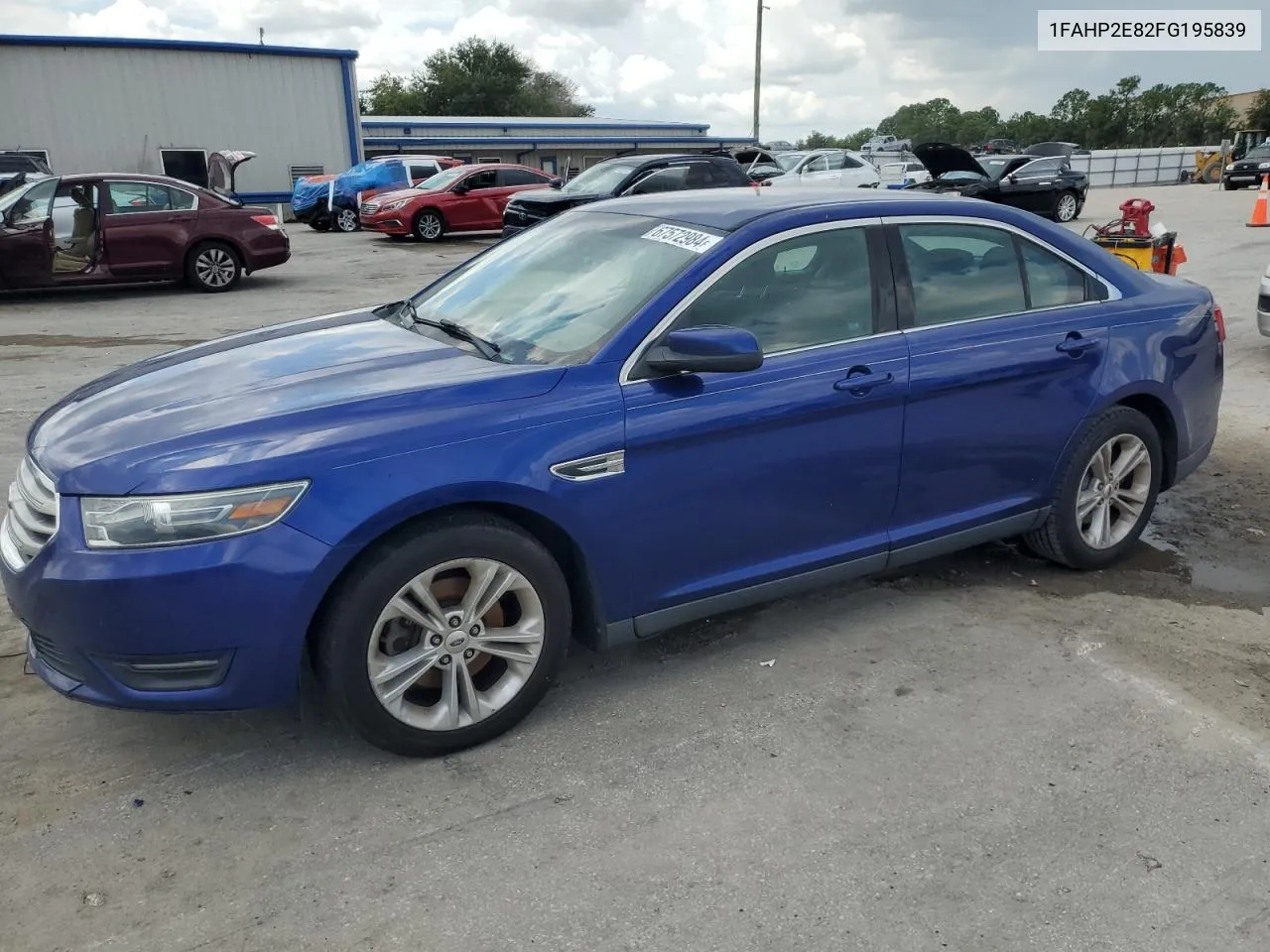 2015 Ford Taurus Sel VIN: 1FAHP2E82FG195839 Lot: 67572984