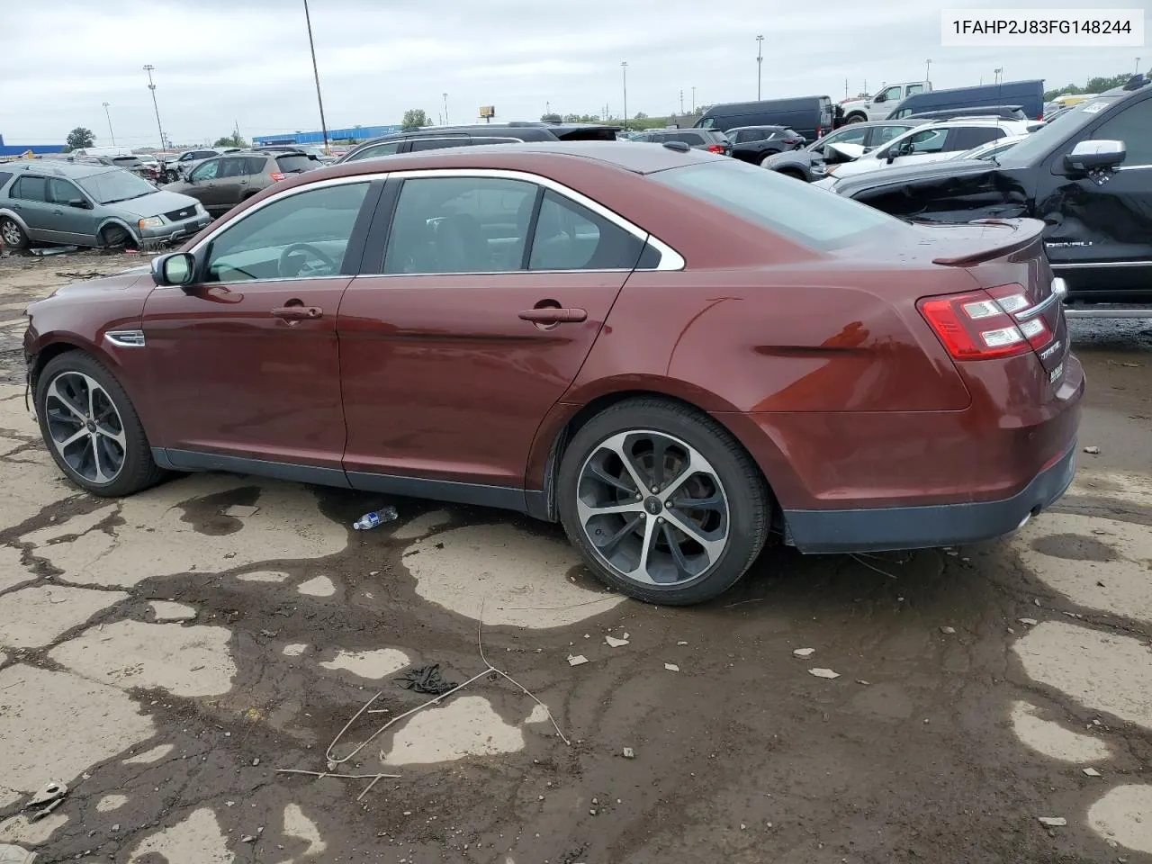 2015 Ford Taurus Limited VIN: 1FAHP2J83FG148244 Lot: 68219414