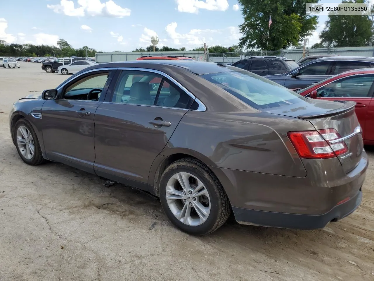 2015 Ford Taurus Sel VIN: 1FAHP2E80FG135350 Lot: 69132934