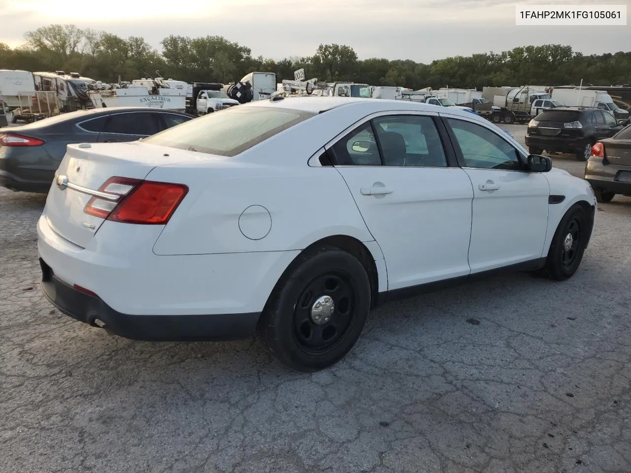 2015 Ford Taurus Police Interceptor VIN: 1FAHP2MK1FG105061 Lot: 69672474