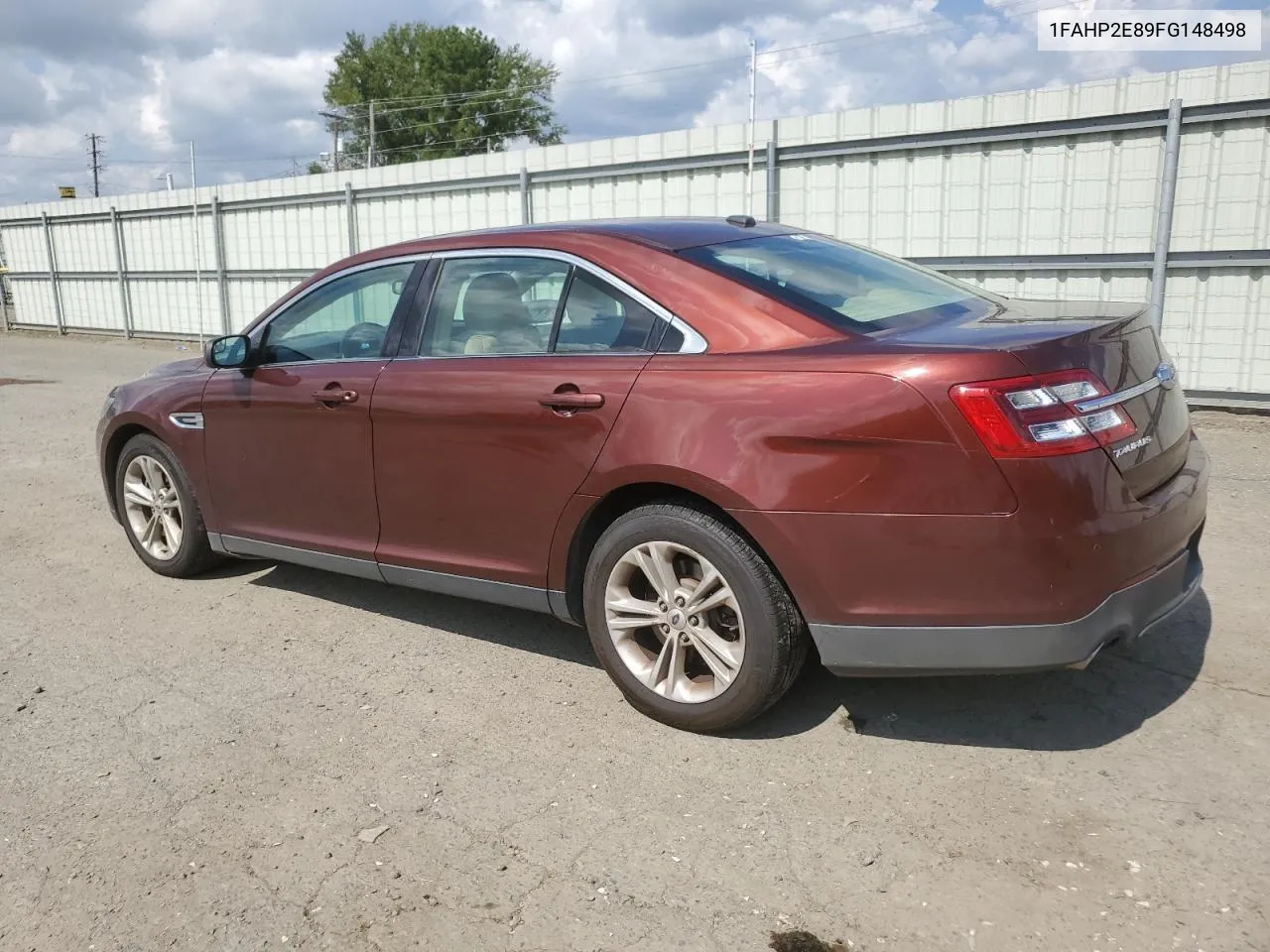 2015 Ford Taurus Sel VIN: 1FAHP2E89FG148498 Lot: 70194704