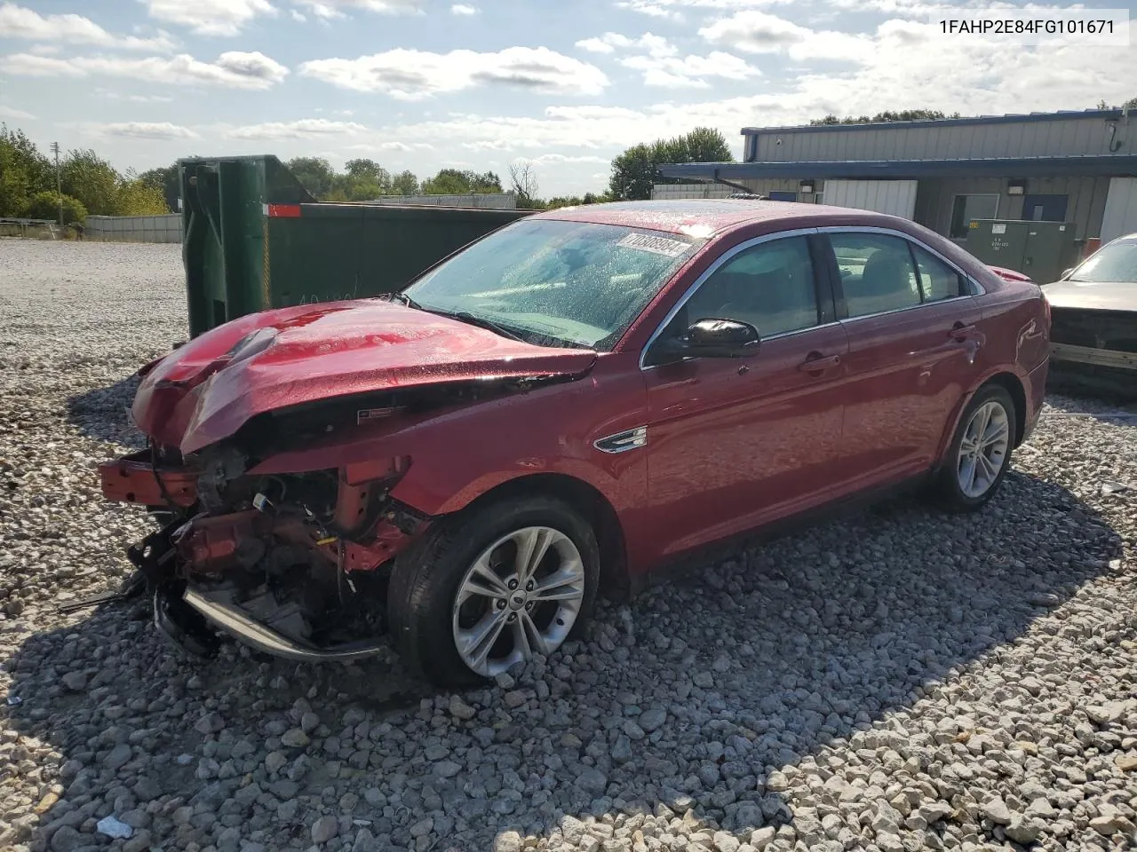 2015 Ford Taurus Sel VIN: 1FAHP2E84FG101671 Lot: 70308984