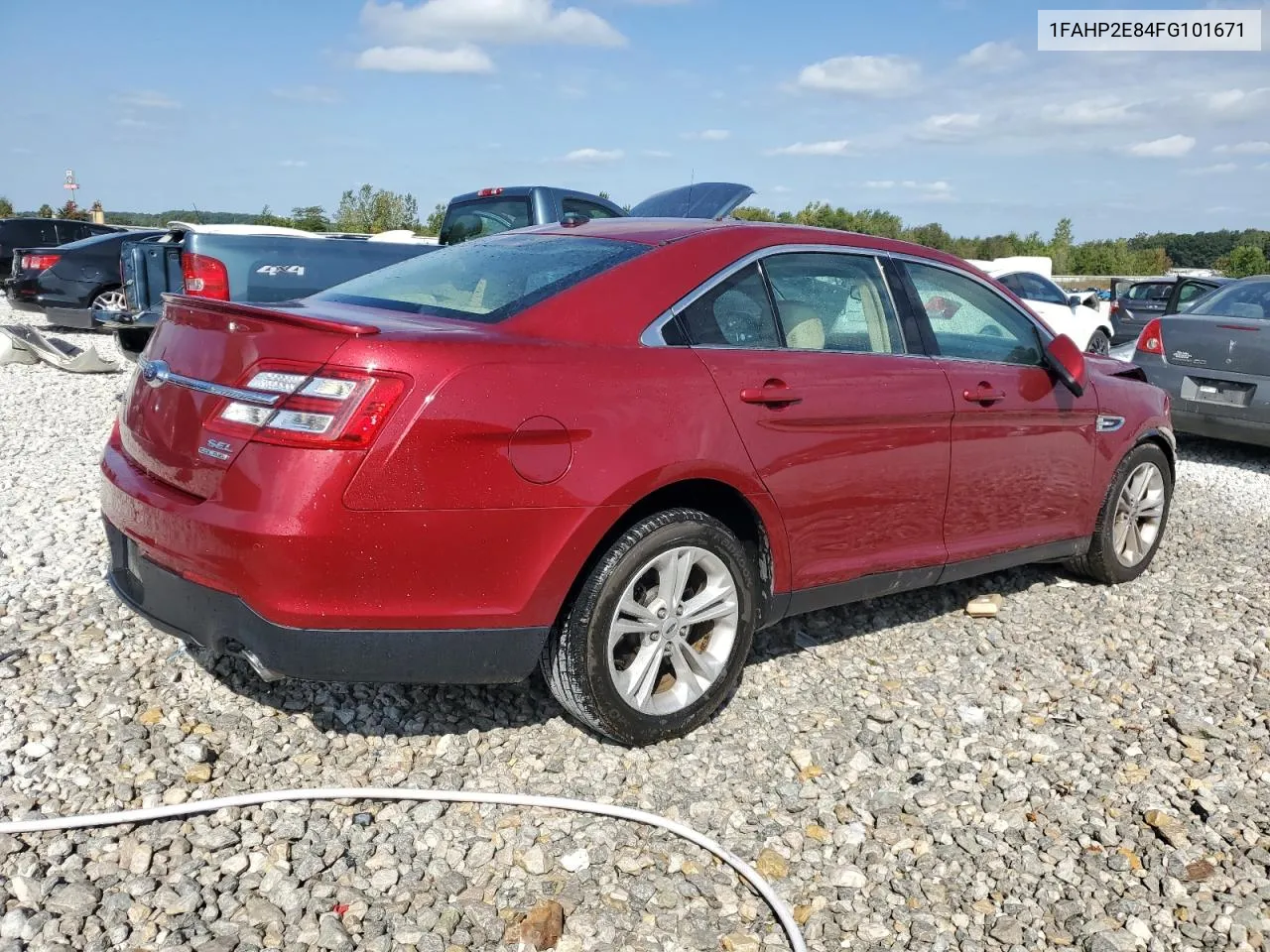 2015 Ford Taurus Sel VIN: 1FAHP2E84FG101671 Lot: 70308984