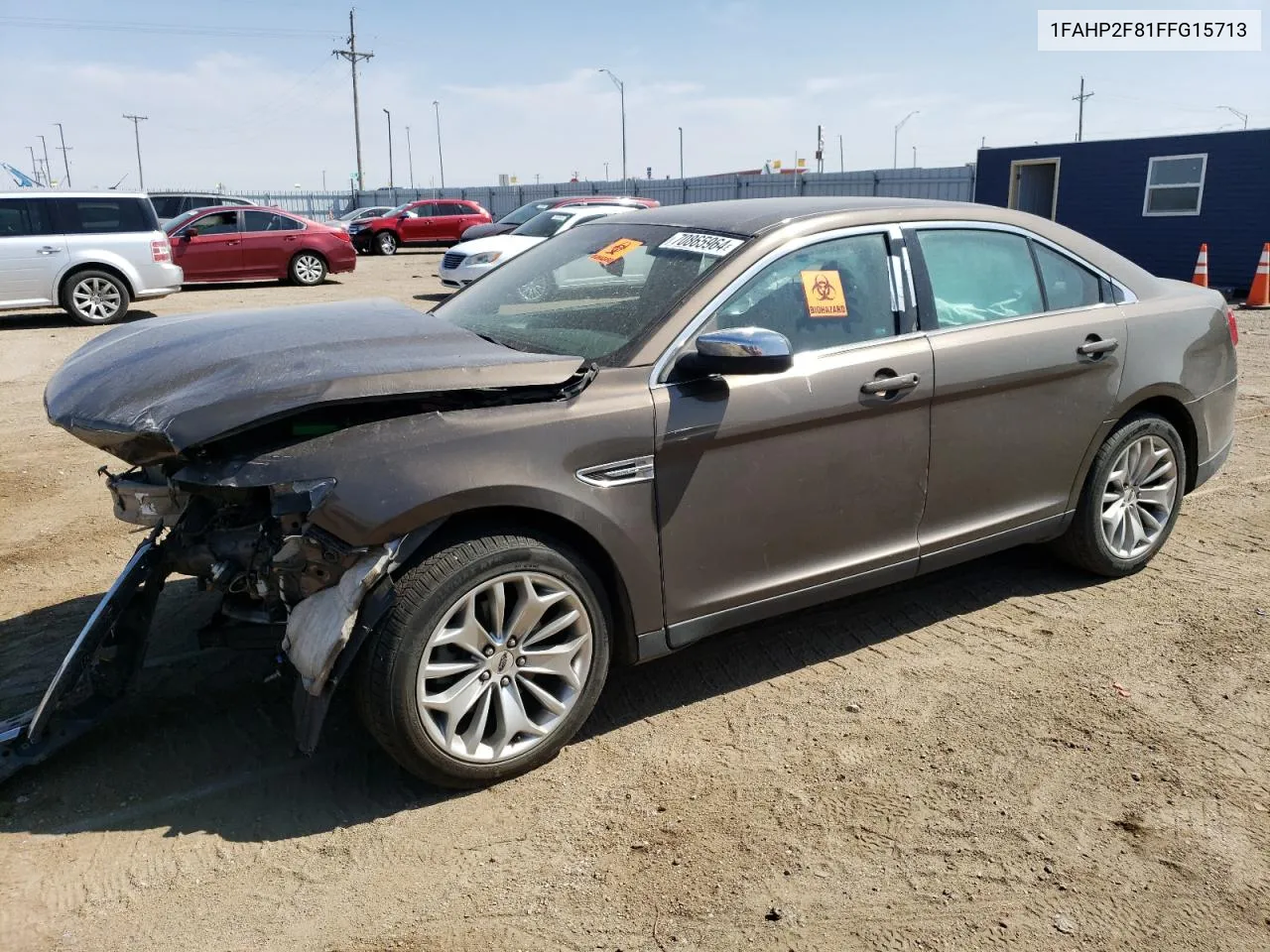 2015 Ford Taurus Lim VIN: 1FAHP2F81FFG15713 Lot: 70865964