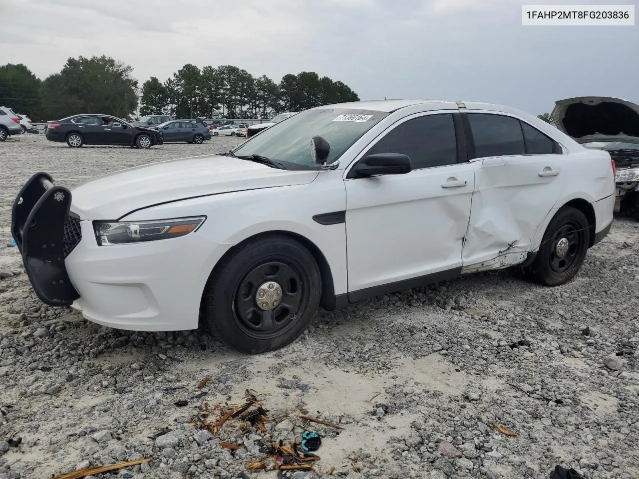 2015 Ford Taurus Police Interceptor VIN: 1FAHP2MT8FG203836 Lot: 71366164