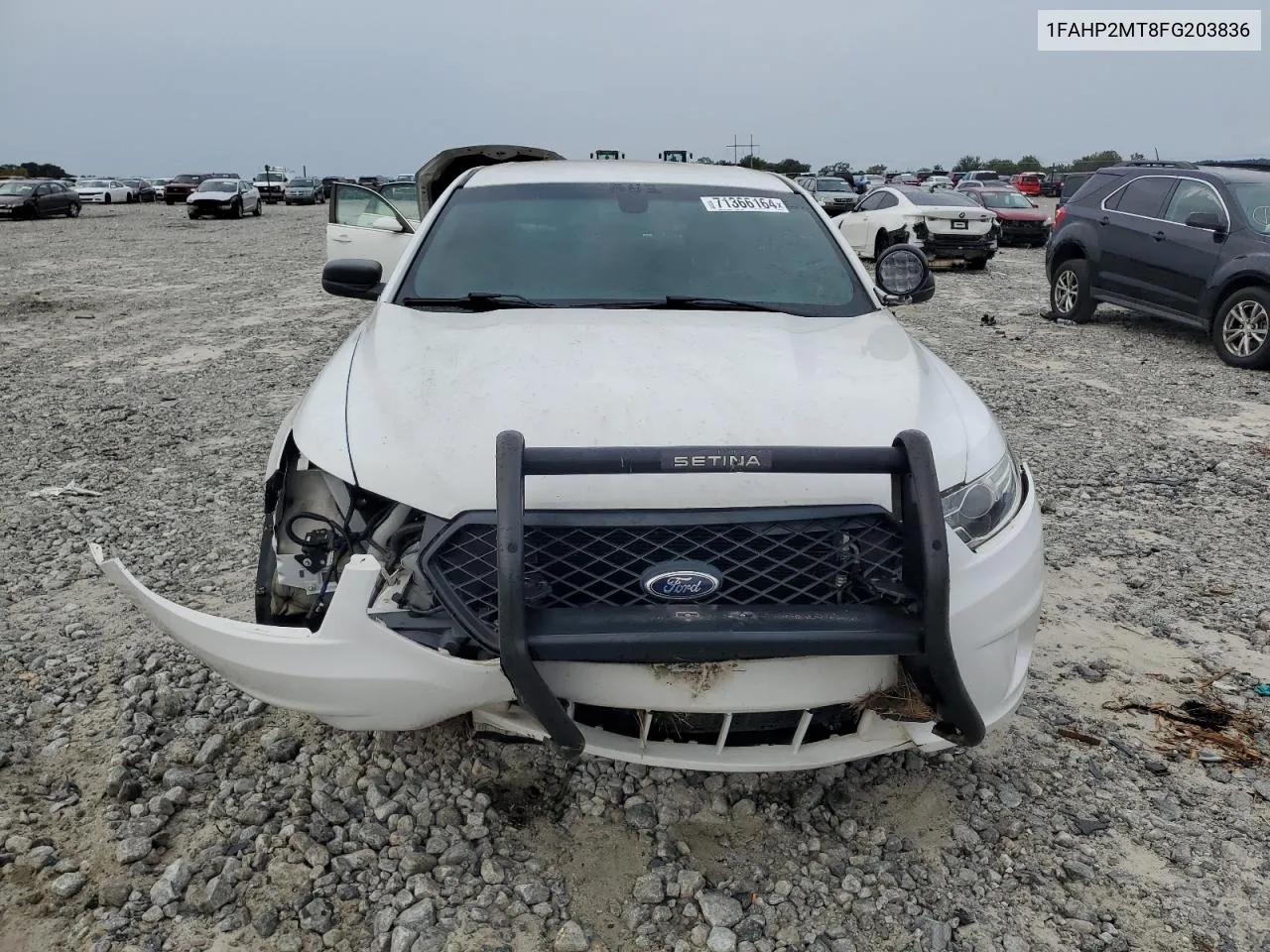 2015 Ford Taurus Police Interceptor VIN: 1FAHP2MT8FG203836 Lot: 71366164