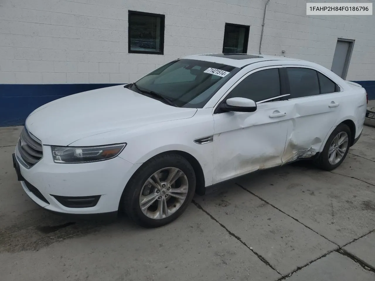 2015 Ford Taurus Sel VIN: 1FAHP2H84FG186796 Lot: 71421514