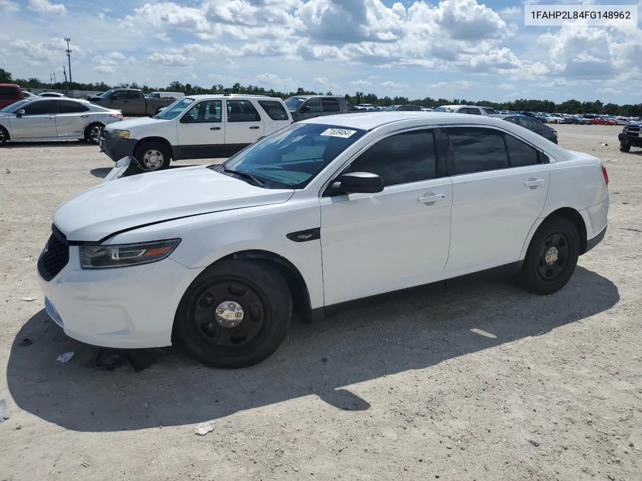 2015 Ford Taurus Police Interceptor VIN: 1FAHP2L84FG148962 Lot: 71539464