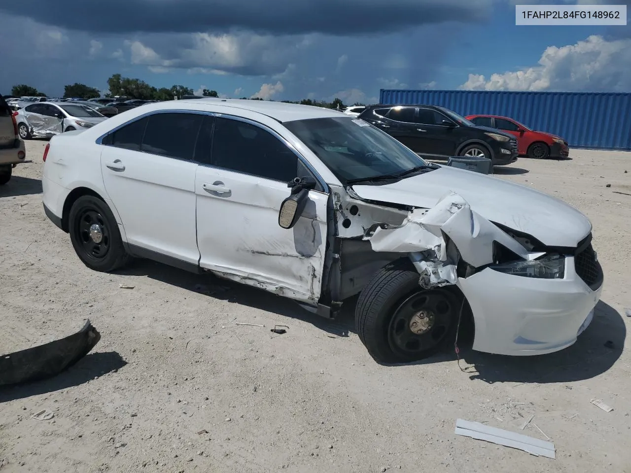 2015 Ford Taurus Police Interceptor VIN: 1FAHP2L84FG148962 Lot: 71539464