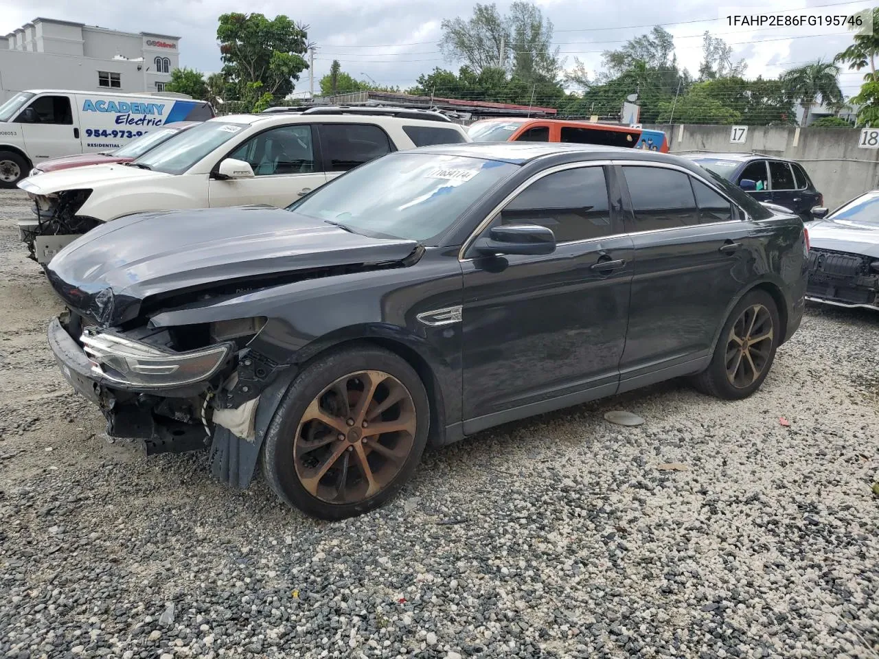 2015 Ford Taurus Sel VIN: 1FAHP2E86FG195746 Lot: 71634174