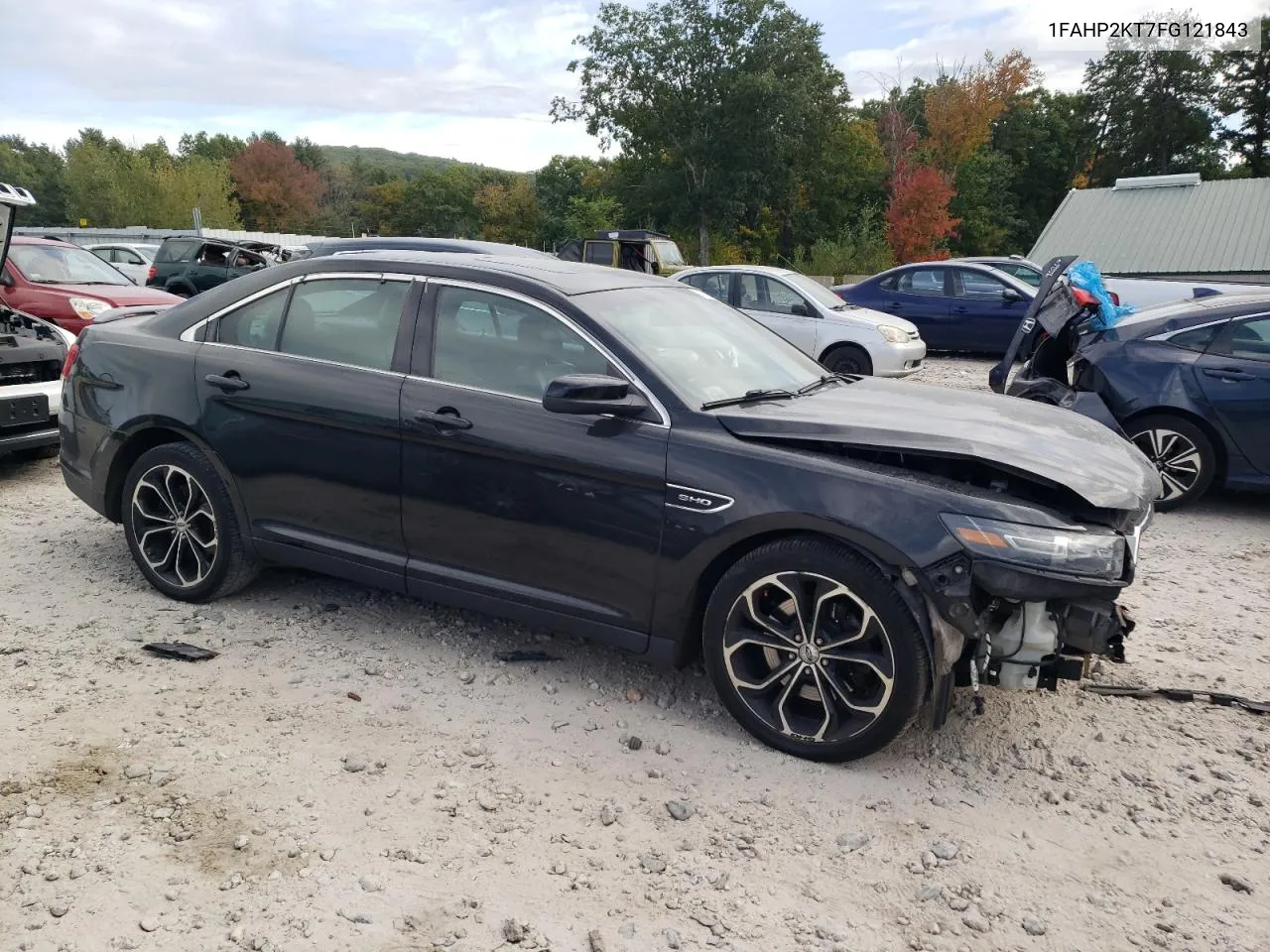 2015 Ford Taurus Sho VIN: 1FAHP2KT7FG121843 Lot: 71677194