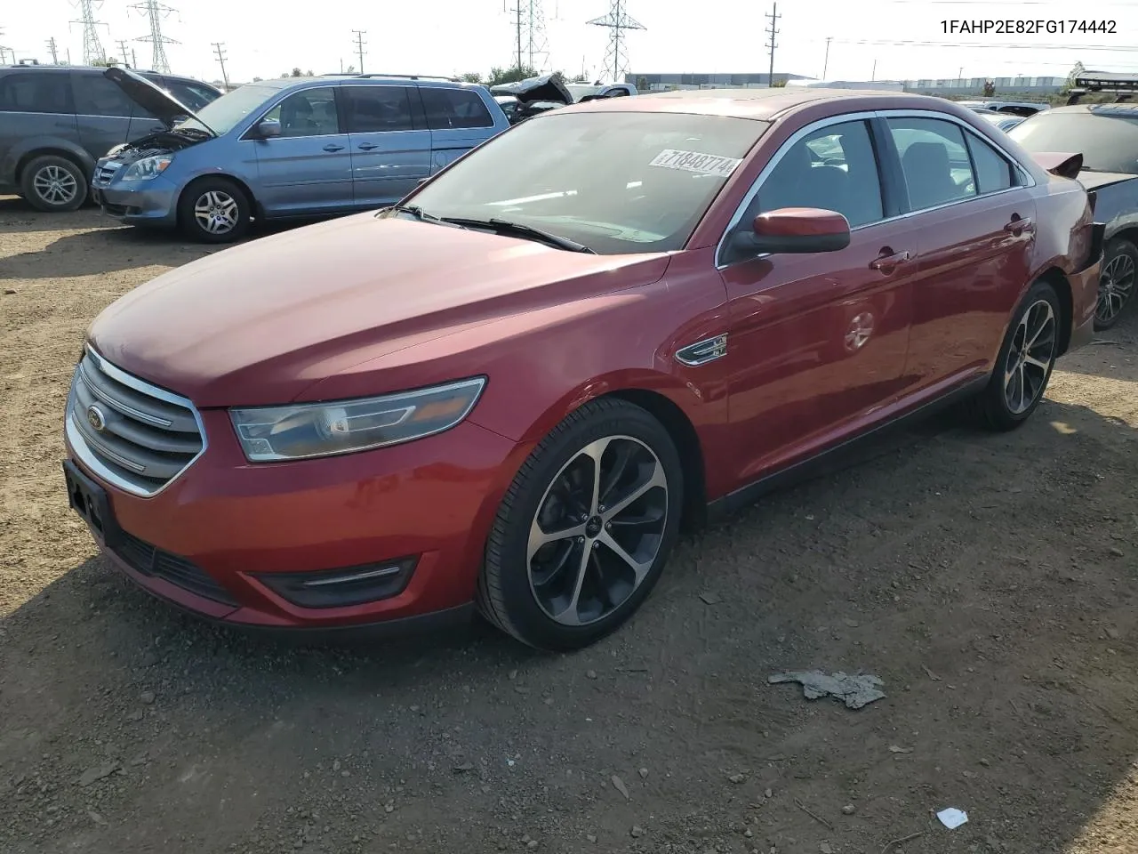 1FAHP2E82FG174442 2015 Ford Taurus Sel