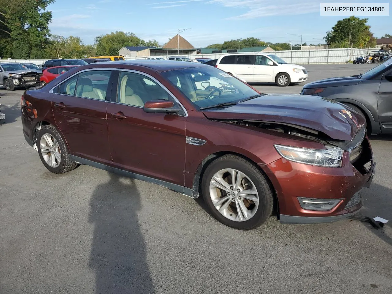 2015 Ford Taurus Sel VIN: 1FAHP2E81FG134806 Lot: 72005844