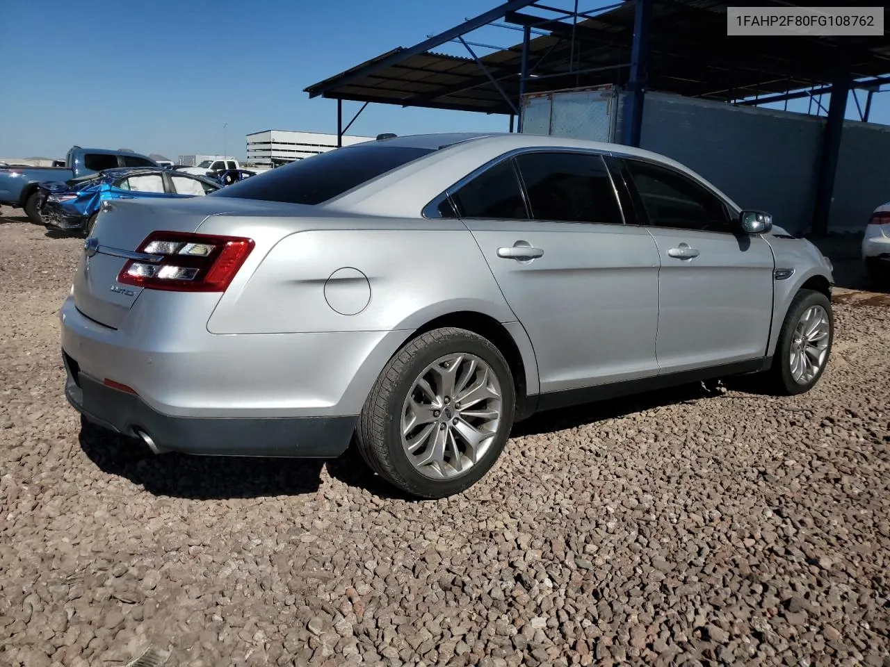 2015 Ford Taurus Limited VIN: 1FAHP2F80FG108762 Lot: 72246214