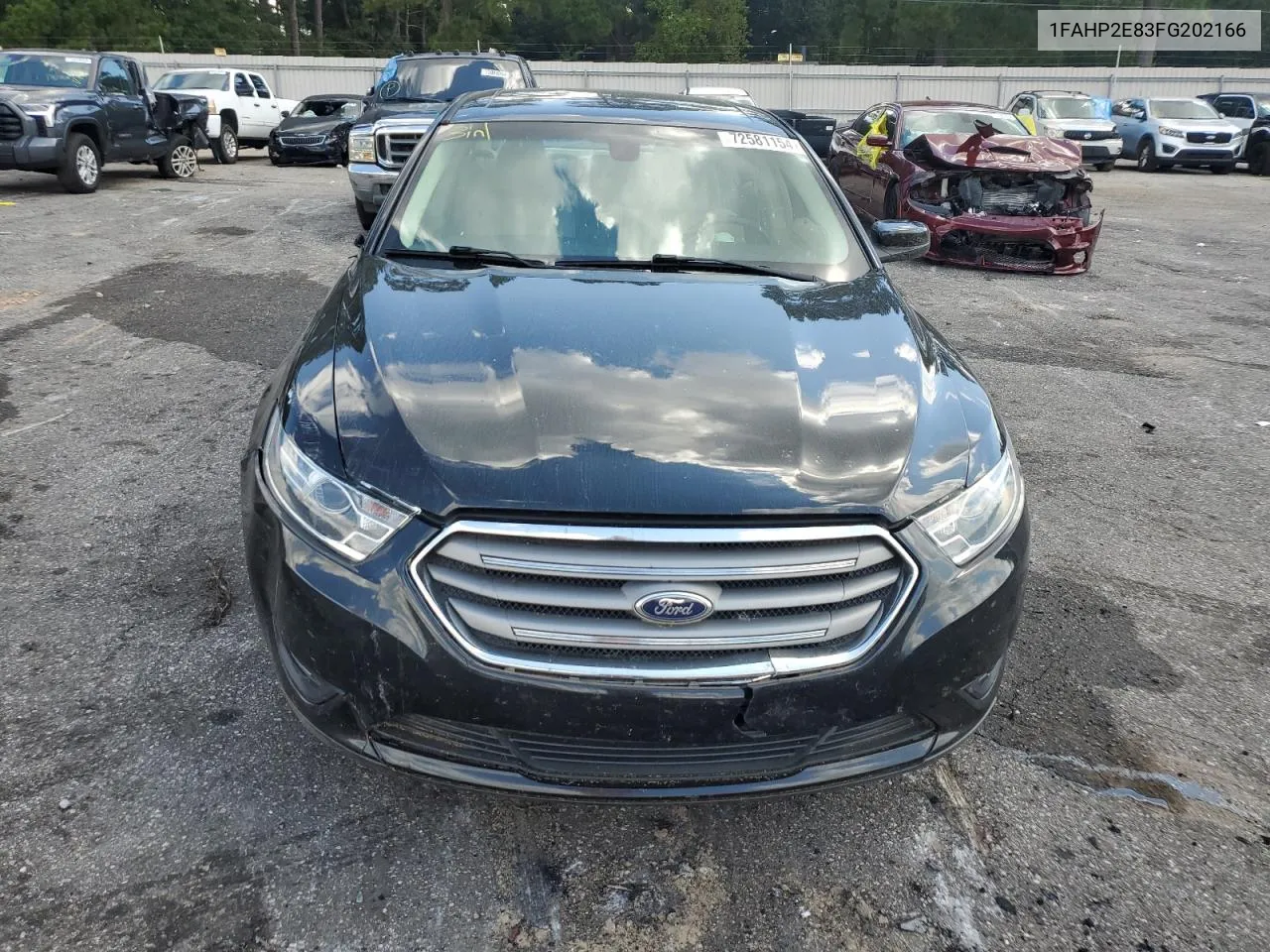 2015 Ford Taurus Sel VIN: 1FAHP2E83FG202166 Lot: 72581154