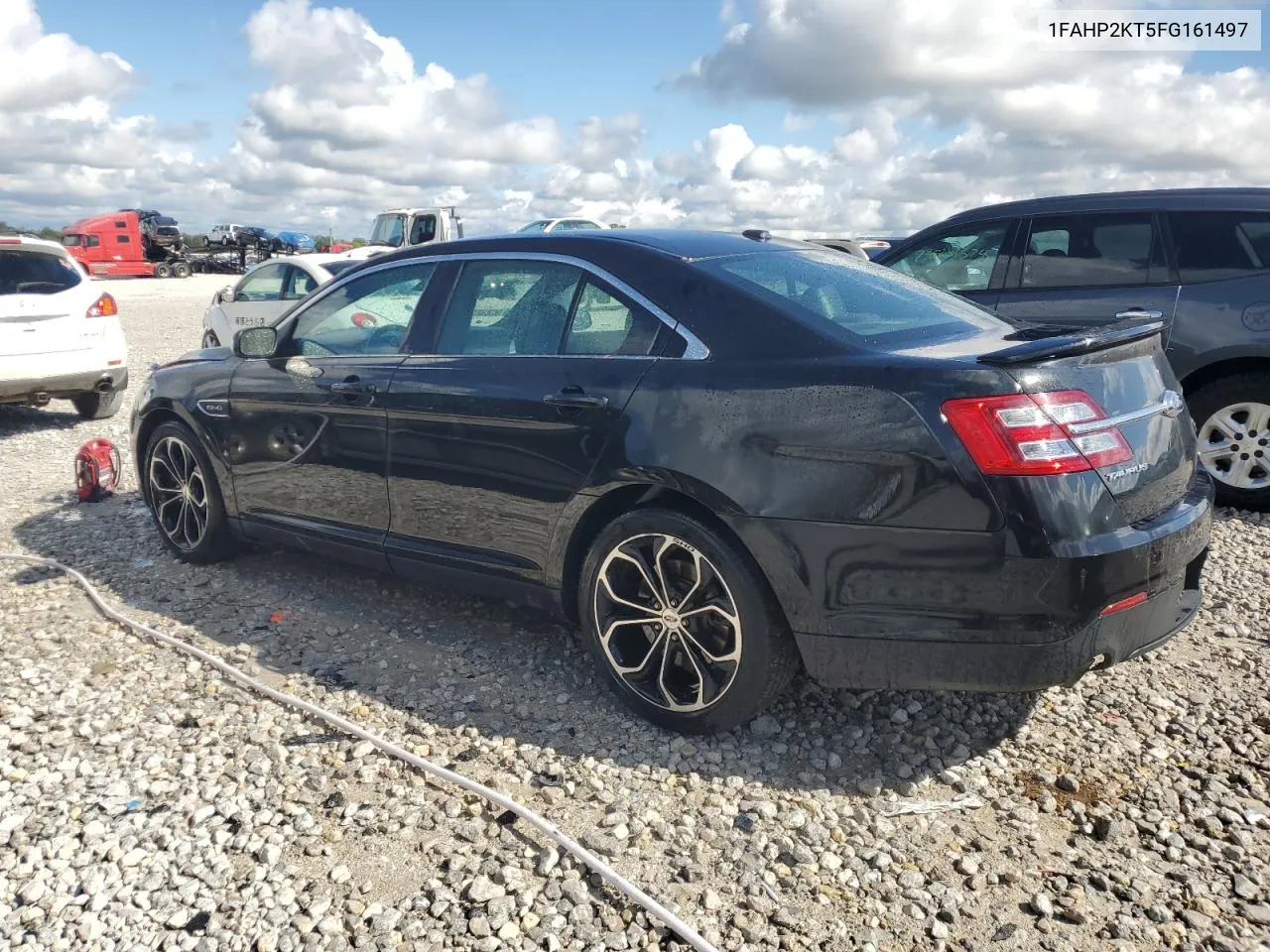 2015 Ford Taurus Sho VIN: 1FAHP2KT5FG161497 Lot: 72892034