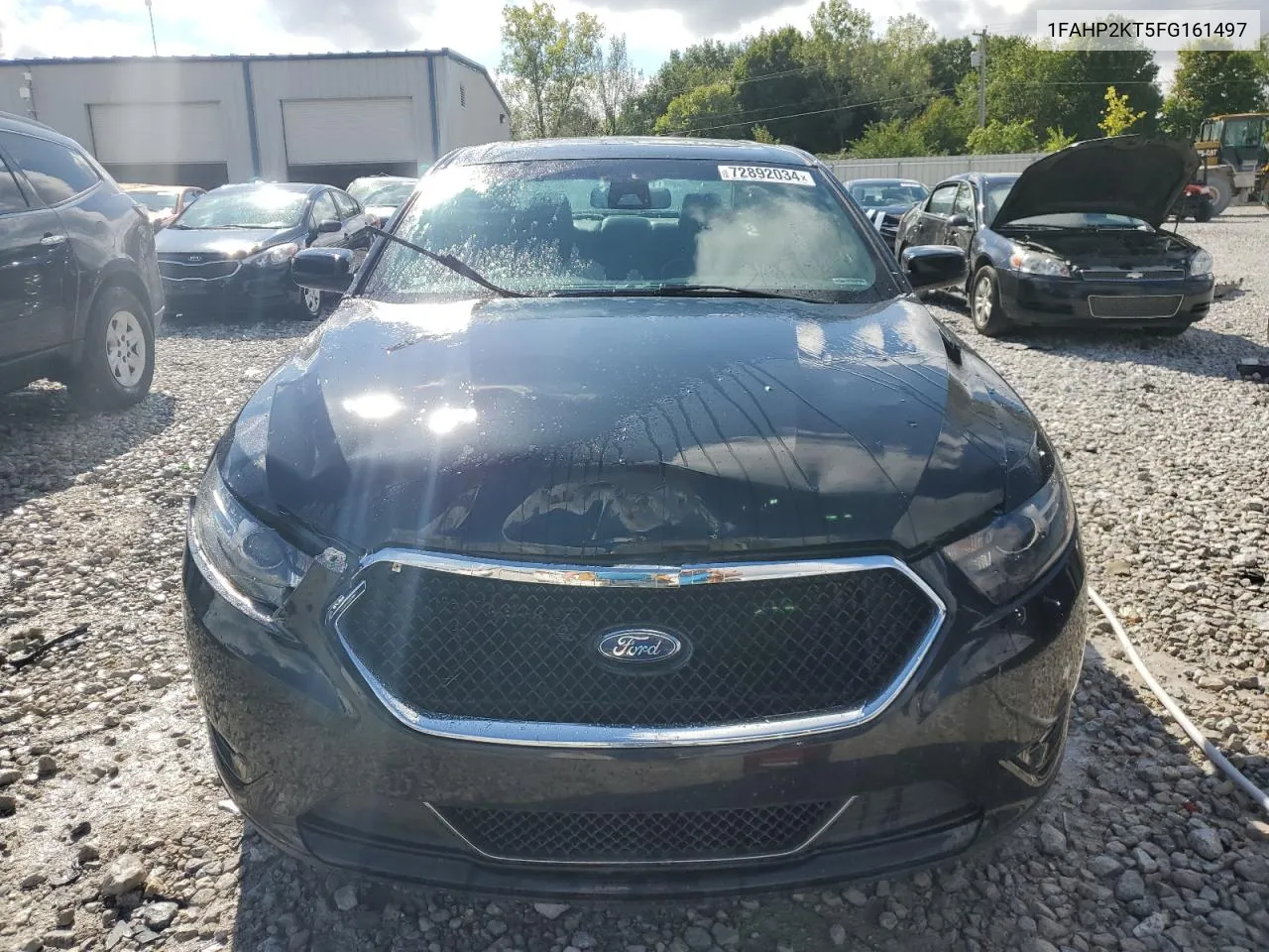 2015 Ford Taurus Sho VIN: 1FAHP2KT5FG161497 Lot: 72892034