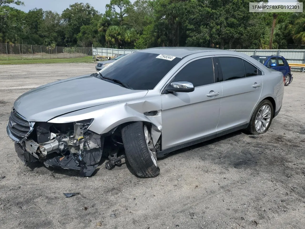 2015 Ford Taurus Limited VIN: 1FAHP2F8XFG192301 Lot: 72948344