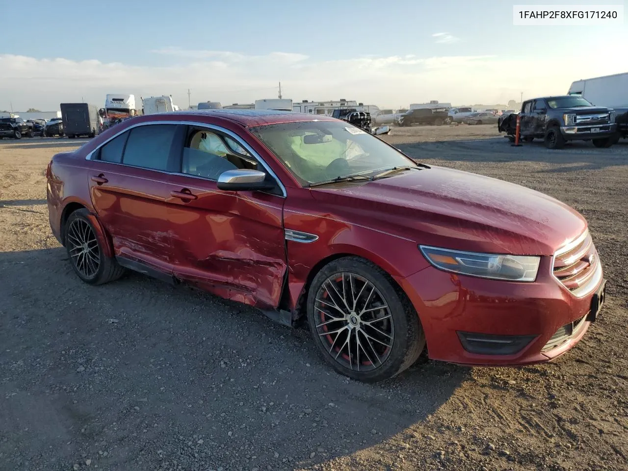 2015 Ford Taurus Limited VIN: 1FAHP2F8XFG171240 Lot: 72984524