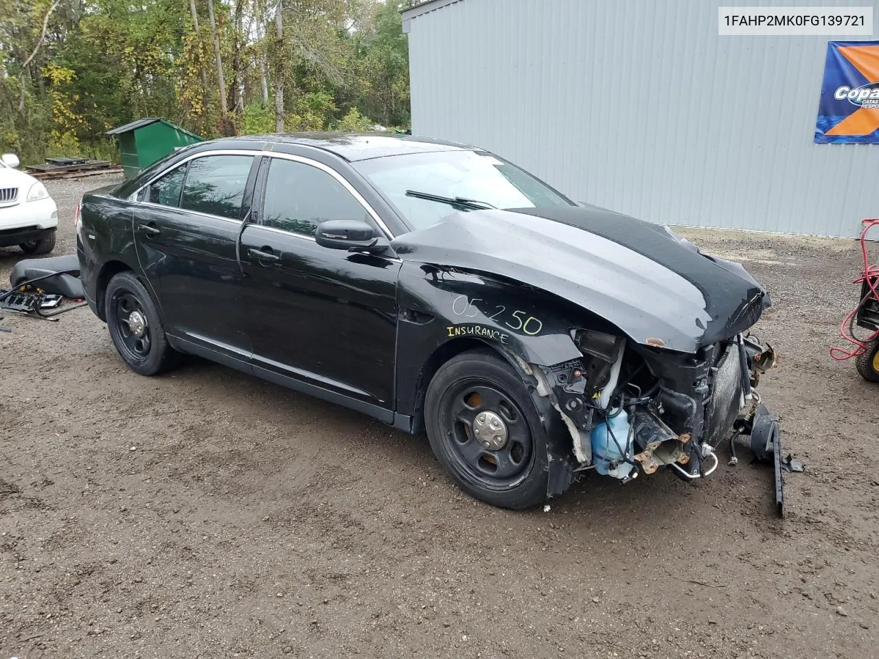 2015 Ford Taurus Police Interceptor VIN: 1FAHP2MK0FG139721 Lot: 73090674