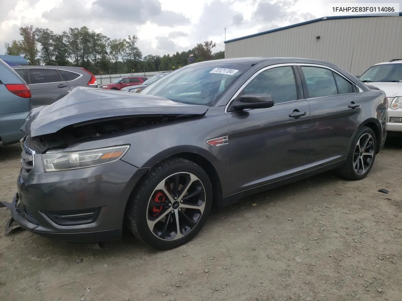 2015 Ford Taurus Sel VIN: 1FAHP2E83FG114086 Lot: 73121704