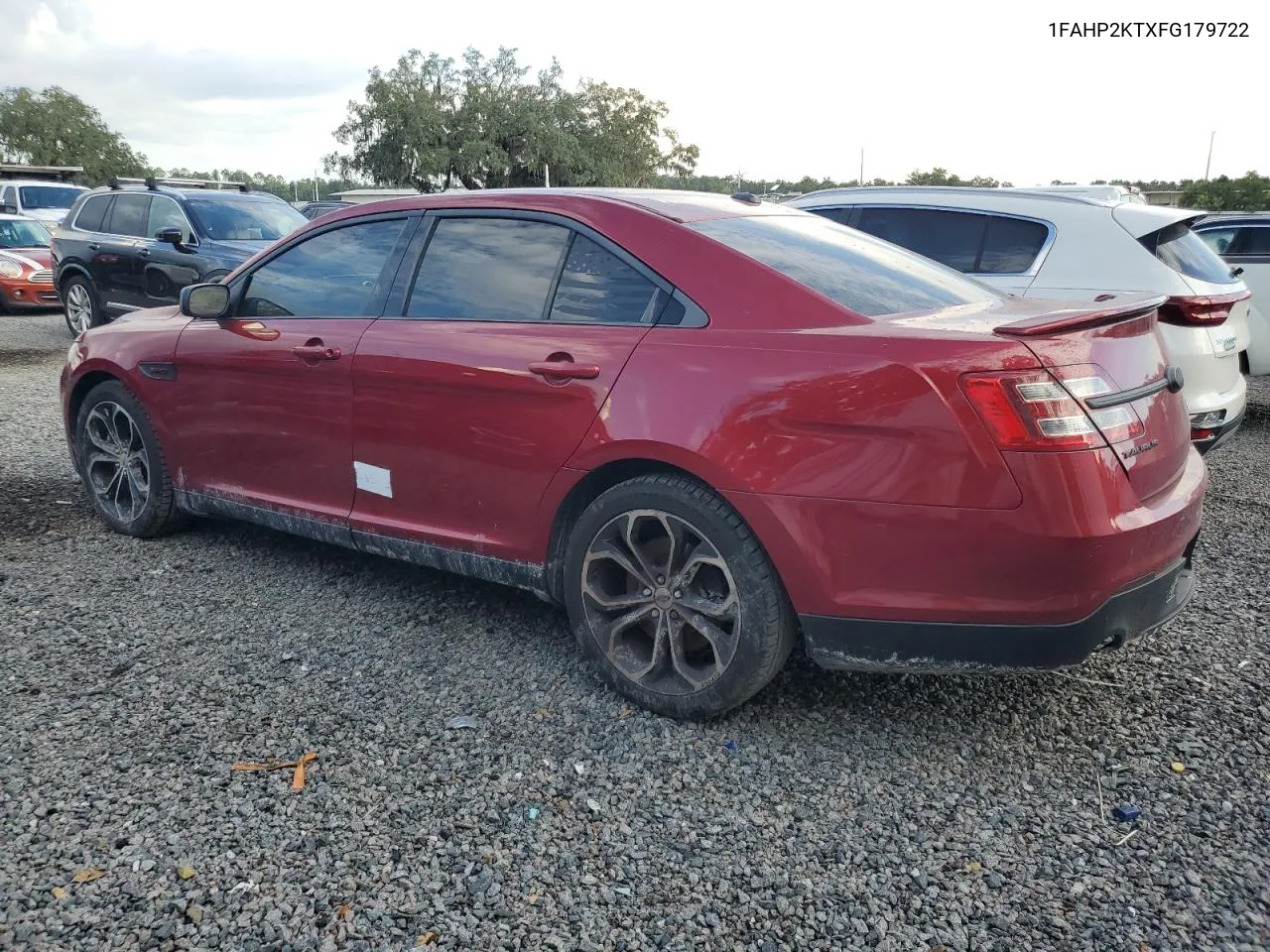 2015 Ford Taurus Sho VIN: 1FAHP2KTXFG179722 Lot: 73693864