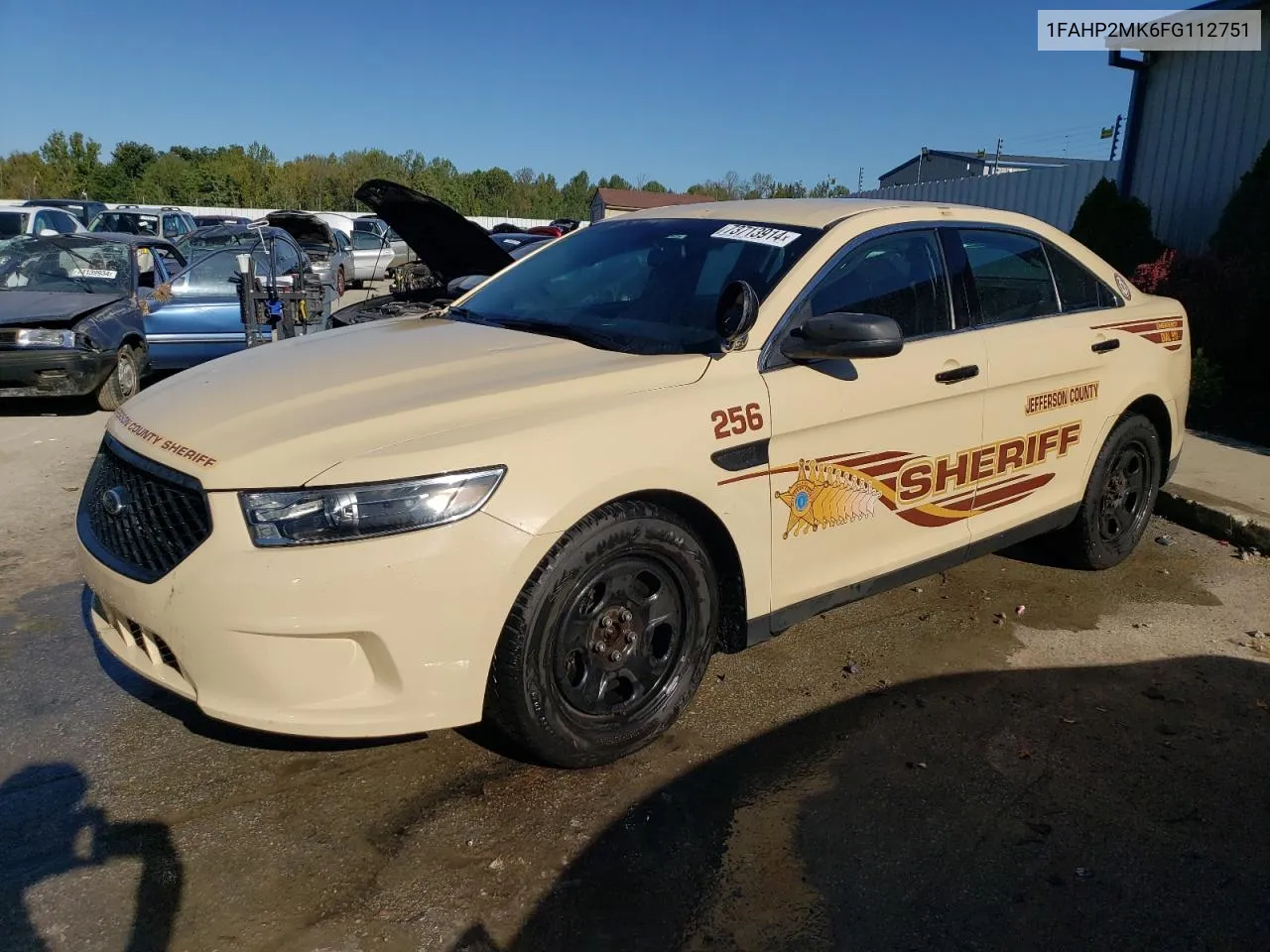 2015 Ford Taurus Police Interceptor VIN: 1FAHP2MK6FG112751 Lot: 73713914